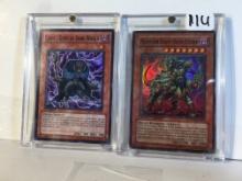 Lot of 2 Pcs Collector Modern YU-Gi-Oh Assorted Trading Game Cards - See Pictures