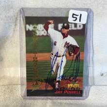 Collector 1994 Signature Rookies Signed Autographed Baseball Authentic Signature Jay Powell Card