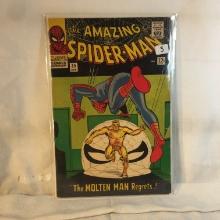 Collector Vintage Marvel Comics The Amazing Spider-Man Comic Book No.35