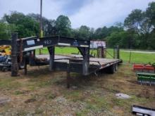 BORUFF 20' TRAILER WITH 4' DOVETAIL, 7 TON GROSS WEIGHT, 7,000 LB AXLE, 4,0