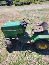 JOHN DEERE 160 RIDING MOWER WITH DECK, NOT RUNNING