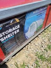 2024 UNUSED GOLDEN MOUNTAIN STORAGE SHELTER 300 GSM PE DOME CSA/TUV SNOW RA