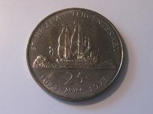 1973 Tercentenary Crown British Crown Colony of St. Helena memorial big coin