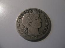19012 -D USA Silver Barber Half Dollar