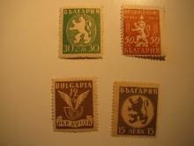 4 Bulgaria Unused  Stamp(s)