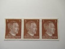 3 Nazi Germany Unused Stamp(s)