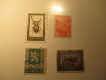 4 Bulgaria Germany Unused Stamp(s)