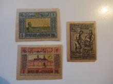 3 Azerbaijan Unused  Stamp(s)