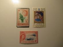 4 Cayman Islands Unused  Stamp(s)
