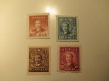 4  China Unused Stamp(s)