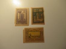 3 Azerbaijan Unused U.S. Stamp(s)