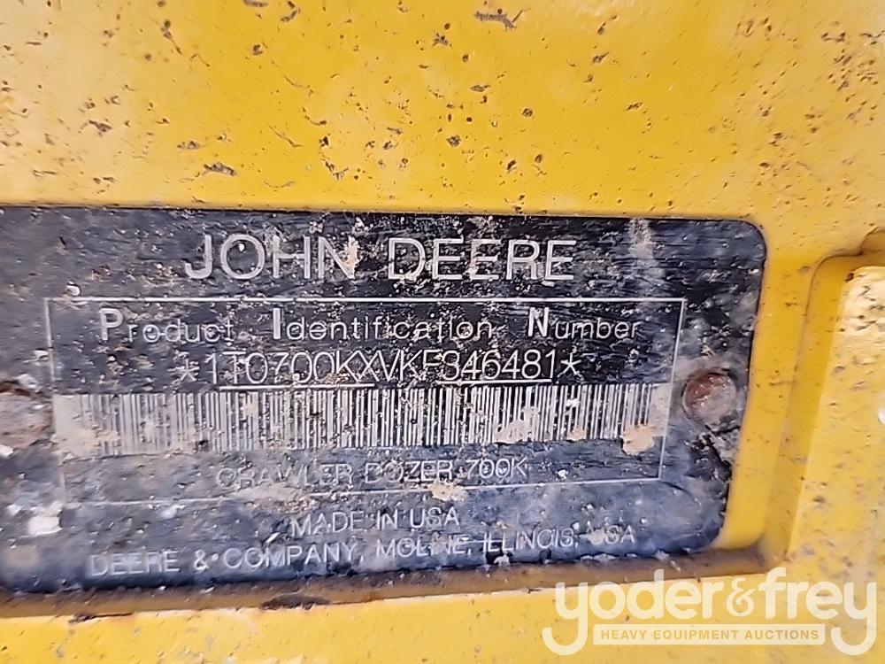 2019 John Deere 700K LGP