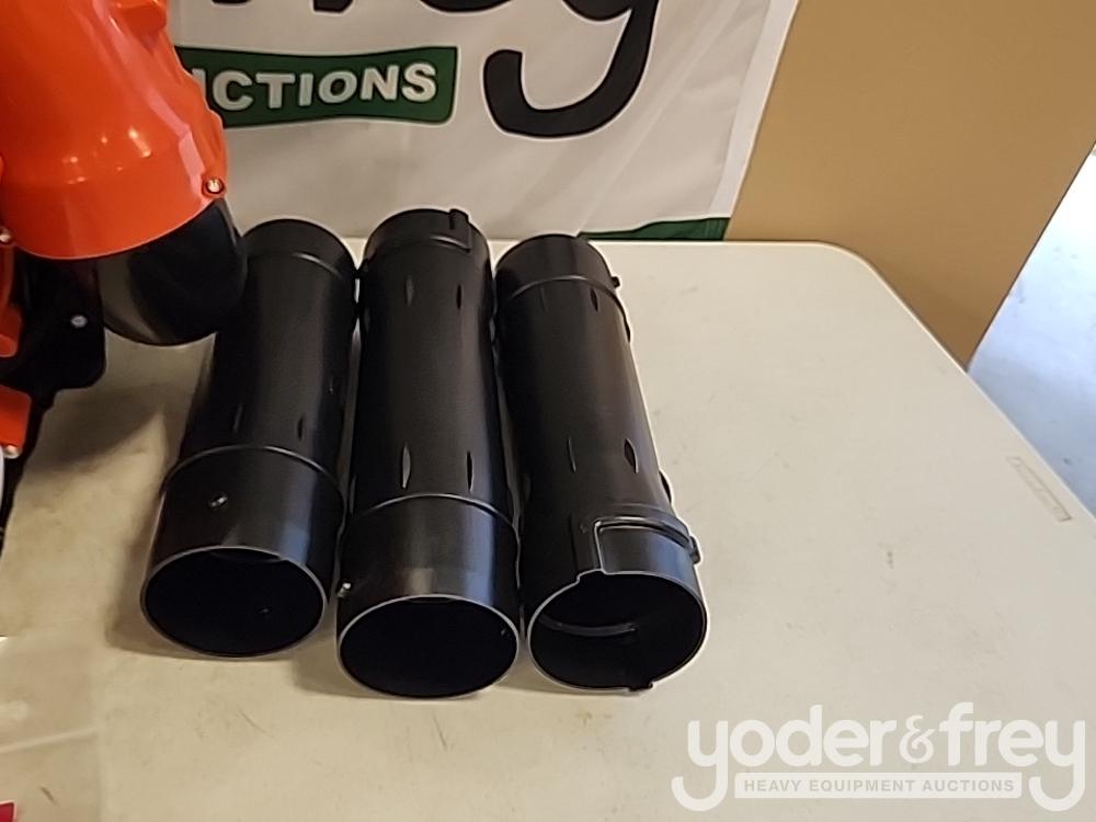 Unused 580 Backpack Blower, 75cc, 2 Cycle, Per Consigner: Professional Grade (Orange)