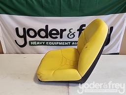 Unused Yellow John Deere Equip Seat