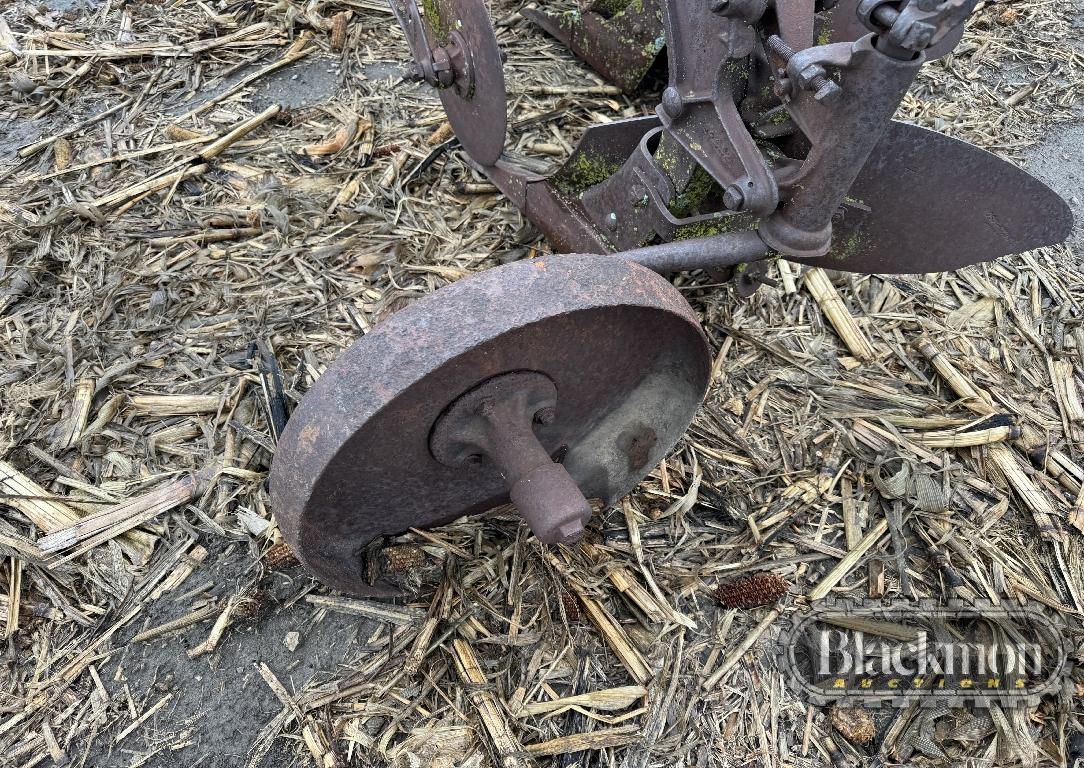 ANTIQUE BREAKING PLOW,  4 BOTTOM