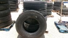 LOT OF TIRES,  NEW (5) 315/80R 22.5 W/NO WHEELS, AS IS WHERE IS