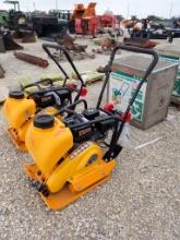 FL90 FORWARD PLATE COMPACTOR,  NEW, GAS, 20" X 19" PLATE, AS IS WHERE IS
