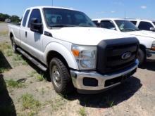 2012 FORD F250 TRUCK, 268,178(+/-)mi  V8 GAS, AUTO, EXTENDED CAB, PS, AC, S