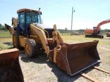 JOHN DEERE 710G BACKHOE, n/a+ hrs,  CAB, AC, QUICK CONNECT FORKS AND BUCKET
