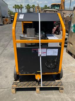 UNUSED AGT INDUSTRIAL HPW4000 HOT WATER PRESSURE WASHER,GAS POWER, DIESEL BURNER, ELECTRIC START,...