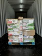 PALLET OF ELECTRICAL PANELS & BREAKER BOXES PLUS MORE MISC ELECTRICAL PARTS, UNKNOWN WORKING