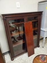 Tall Wooden Display Case