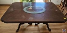 Dining table and (3) chairs 66 x 44 x 31 (does have leaves)