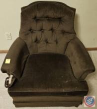 Brown chair non recliner