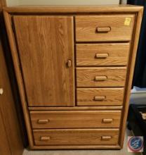 Wooden dresser wardrobe 59 x 40 x 18
