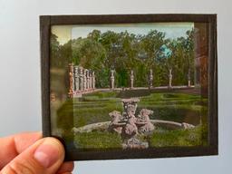 Group of 16 Vintage Projector Glass Slides