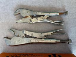 Group of 5 Vice Grips
