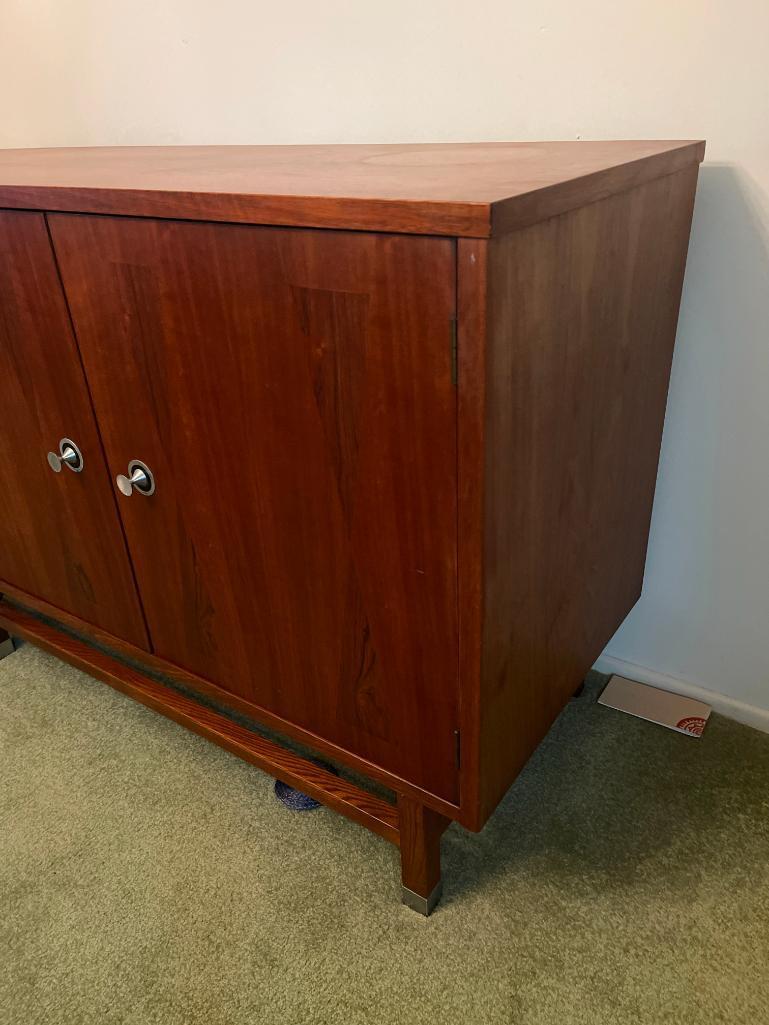 Vintage Stanley Wooden Credenza