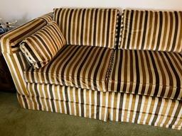 Vintage Bassett Striped Couch