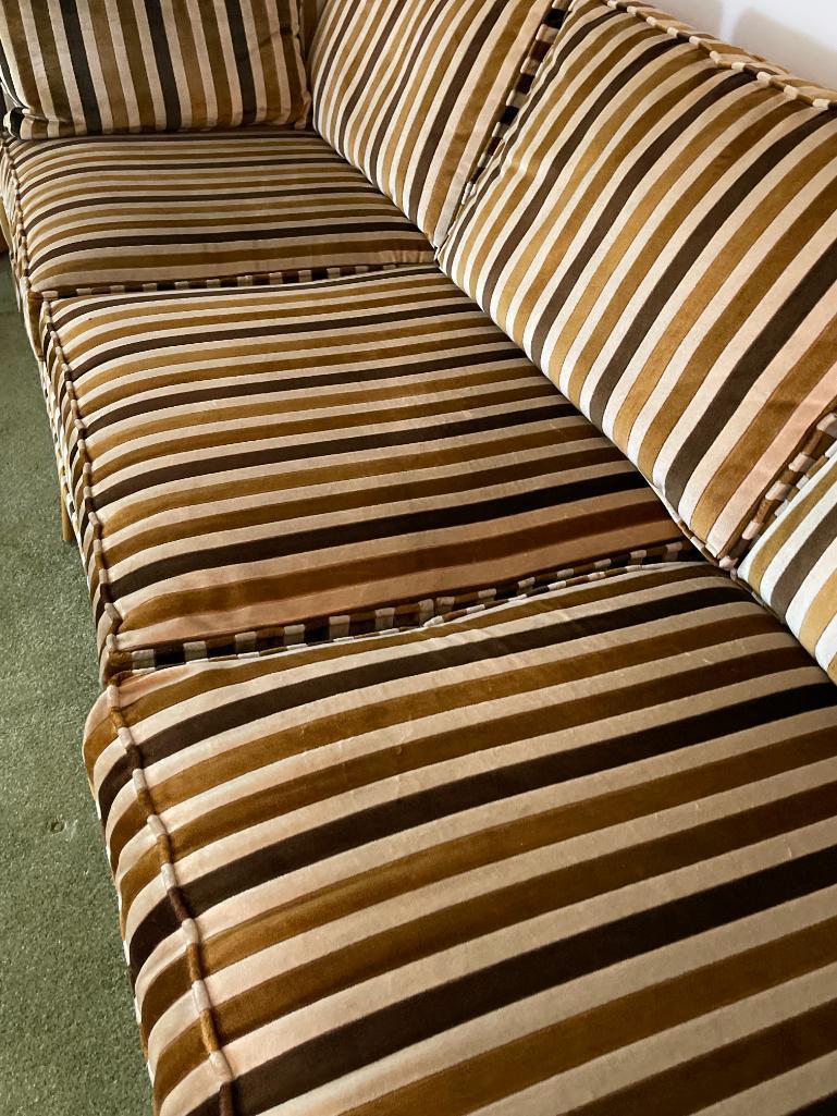 Vintage Bassett Striped Couch