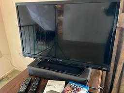 Sharp 31" TV and Sony DVD Player
