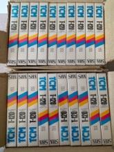 Group of 20 VHS Tapes - New in Package