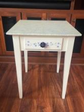 Wooden Hand Painted Table