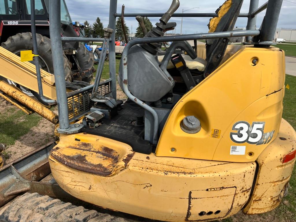 Deere 35ZTS Mini Excavator