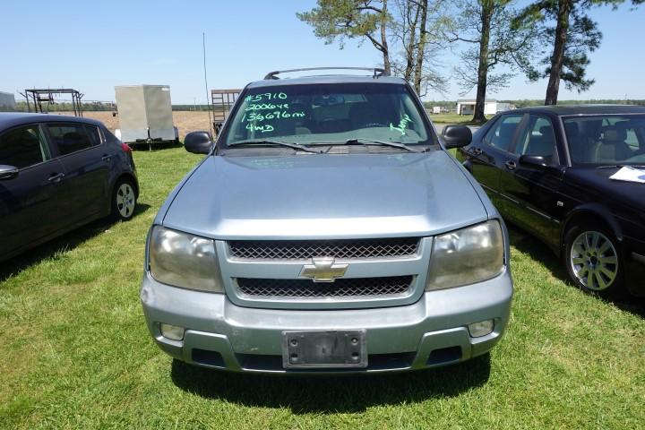 #5910 200 CHEVY TRAILBLAZER LT 4 WD 136969 MI VORTEC 4200 ENG AUTO TRNAS PW