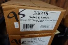 FIOCCHI GAME AND TARGET 20 GAUGE 2 2/4 8 LEAD SHOT 250 ROUNDS