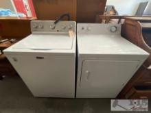 Maytag Washer and GE Dryer