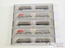 (8) Bachmann N Scale Locomotive Model Trains