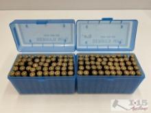 100 Rounds of .257 Robt & Ammo Cases