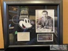 Framed Signed Disney Artwork / Memorabilia