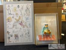 Virgil Ross Looney Tunes Hand Sketches & Sitting Duck Art By Bedard 86/350