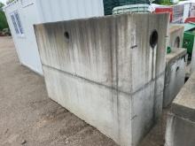 600 Gallon Concrete Tank