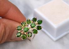 Chrome Diopside Ring in Sterling Silver -- Size 7