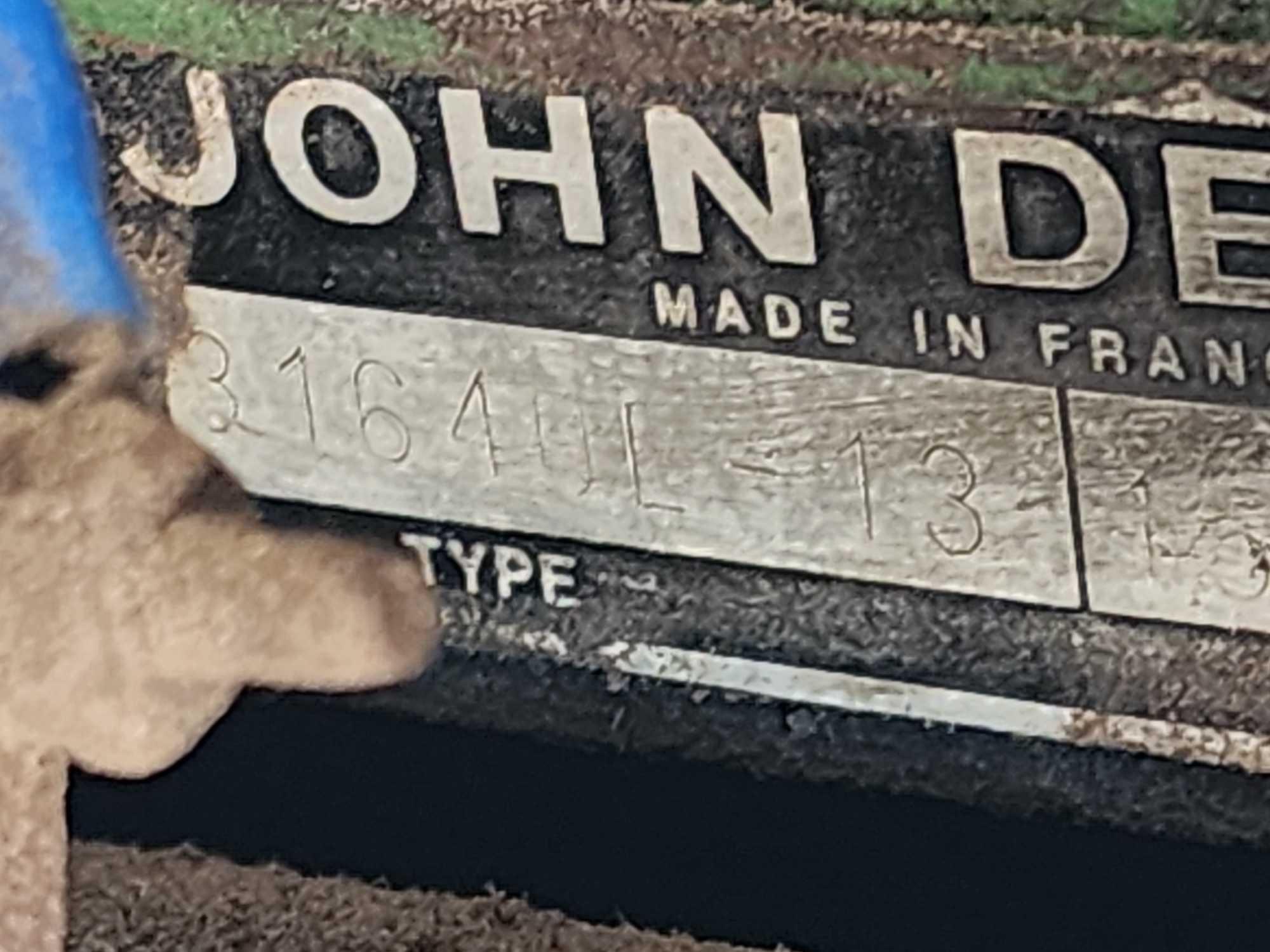 John Deere TractorSrl. #151320CD