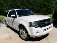 2012 FORD EXPEDITION 4WD (LIMITED EDITION), 164,419 MILES, SALVAGE TITLE
