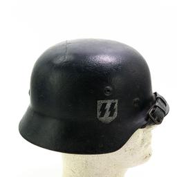 WWII German Allgemeine SS Helmet-Old Remake